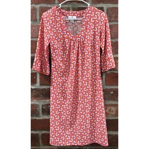 Jude Connally Geometric Print Nancy Dress Size XS